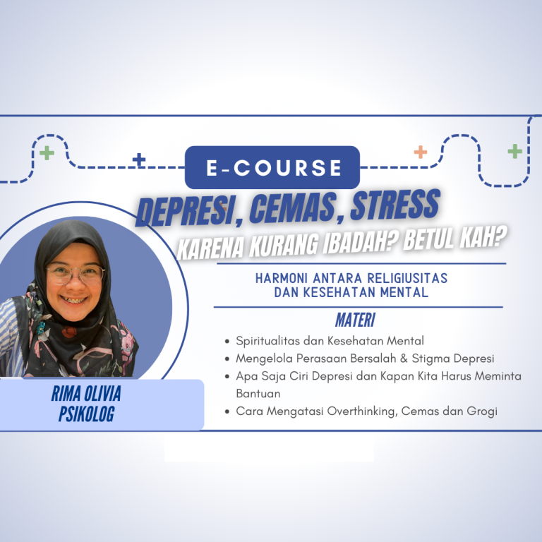 Depresi, Cemas, dan Stress Karena Kurang Ibadah, Betulkah?