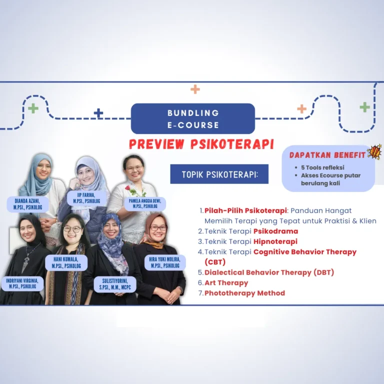 Bundling E-course : Preview Psikoterapi Promo 2026