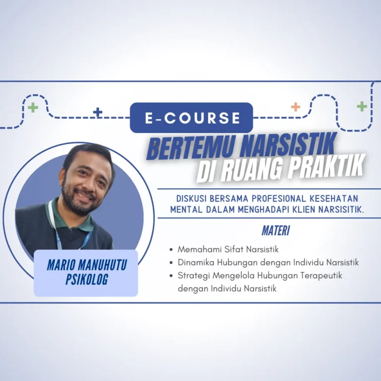 Bertemu Narsistik di Ruang Praktik